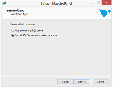 MaestroPanel SQL Server